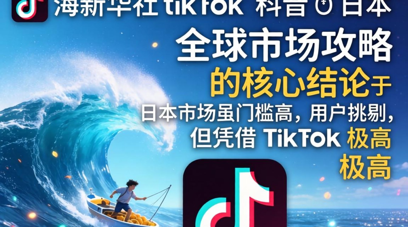 tiktok日本市场如何引爆全球流量