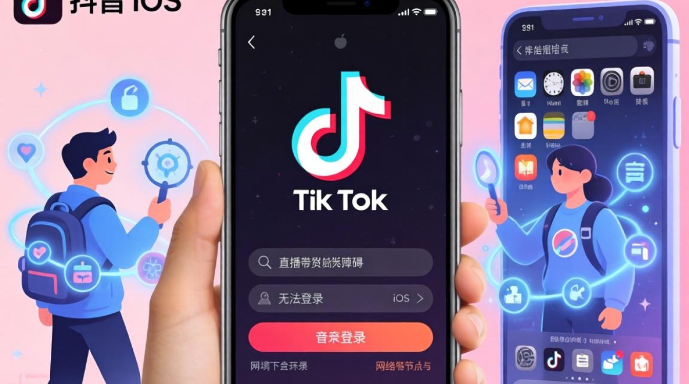 抖音 iOS TikTok 无法登陆怎么办