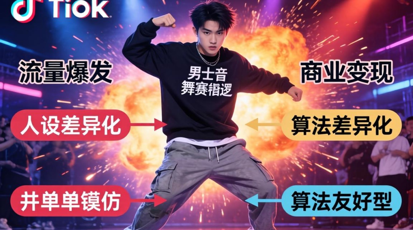 TikTok 男士舞蹈视频教学跨境运营从入门到进阶