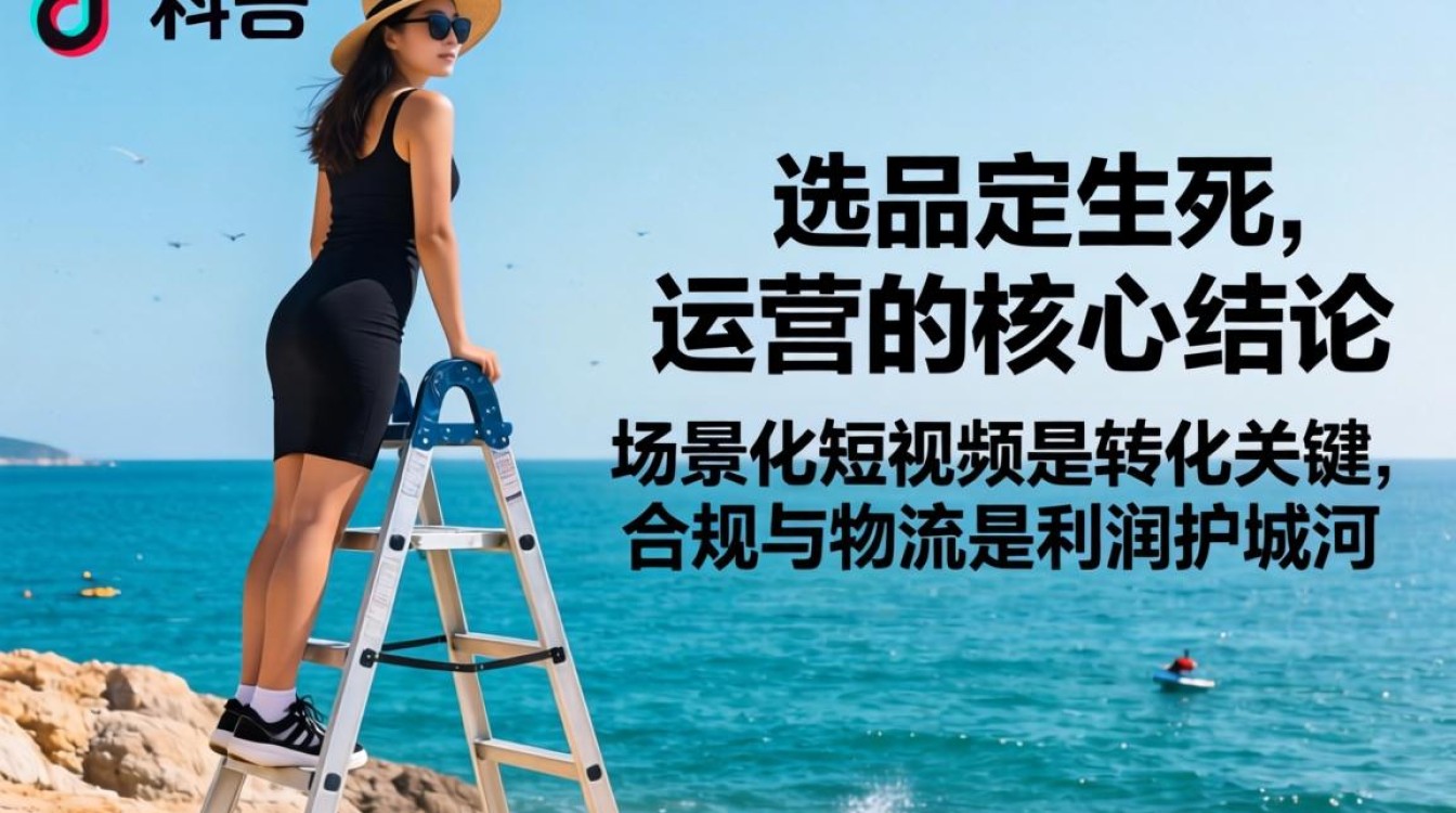TikTok 爆品铝梯 运营实操教程,新手入门必看,TikTok 铝梯怎么卖,TikTok 运营技巧 TikTok 爆品铝梯 运营实操教程