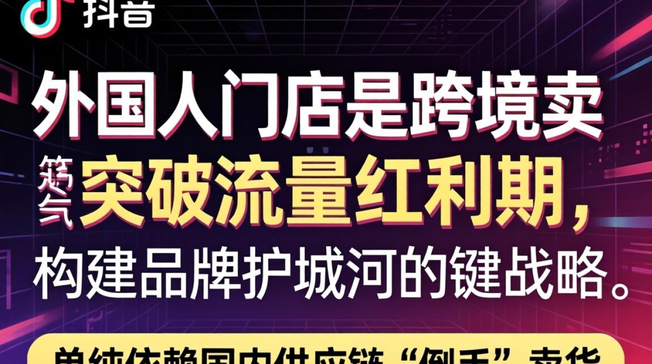 TikTok 外国人开店 海外市场入局指南