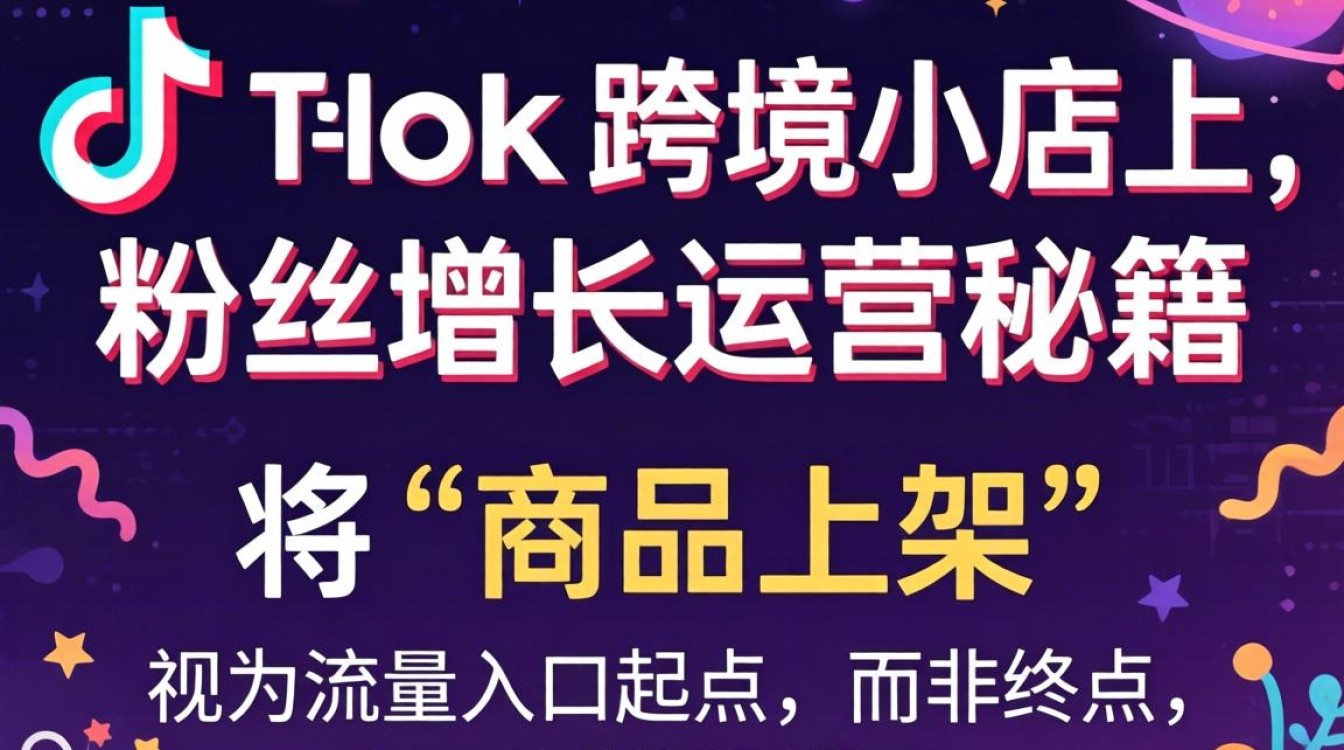 TikTok 跨境小店上架粉丝增长运营秘籍