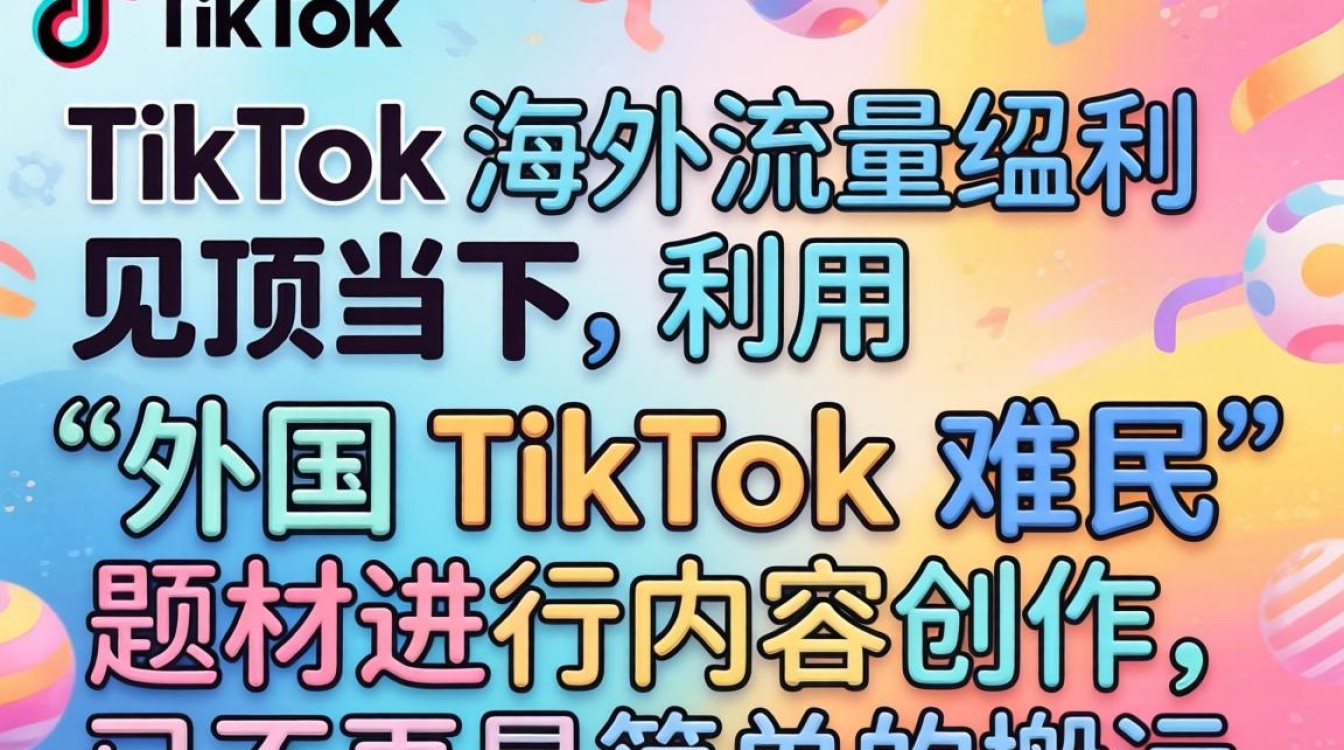 爆款案例 外国tiktok难民视频素材 成功套路解析