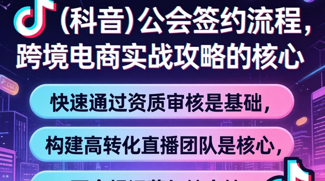 如何签约 TikTok 公会