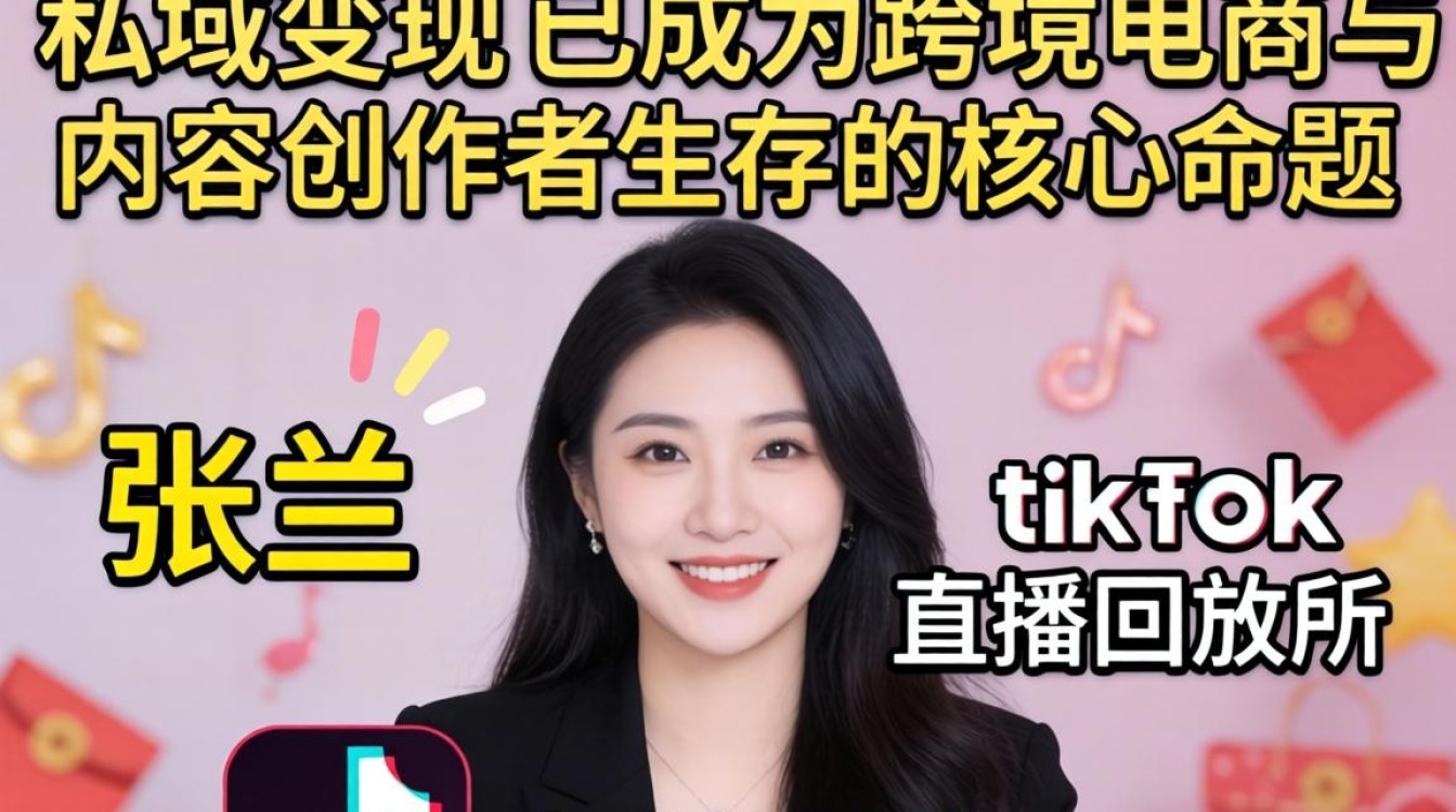 张兰 TikTok 直播回放怎么操作?私域变现持续收入打造方法 张兰 TikTok 直播回放怎么操作