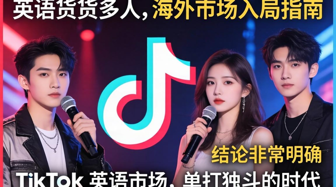 TikTok 英语带货多人怎么入局海外