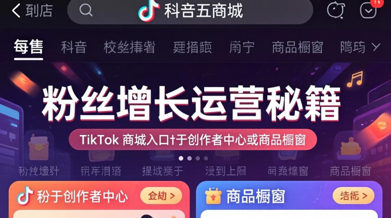 TikTok 商城界面在哪里