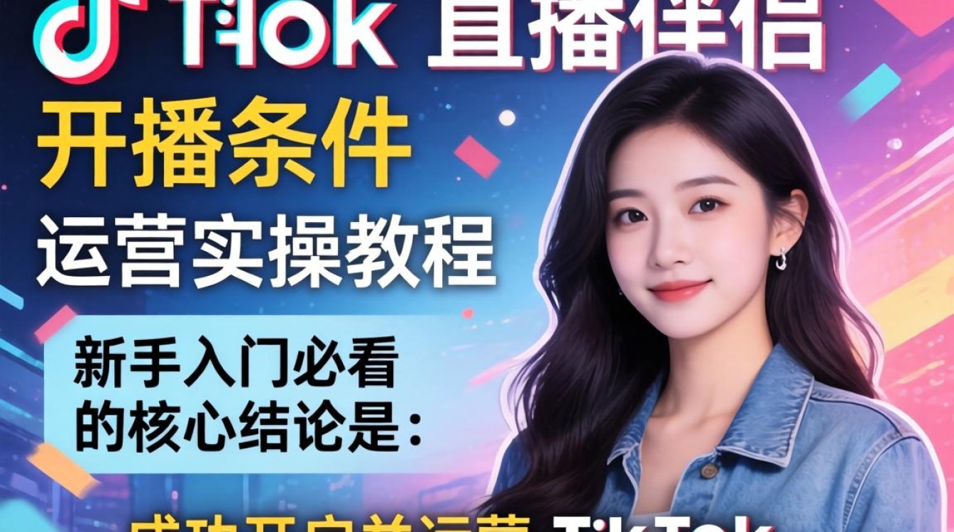 TikTok 直播伴侣开播条件是什么