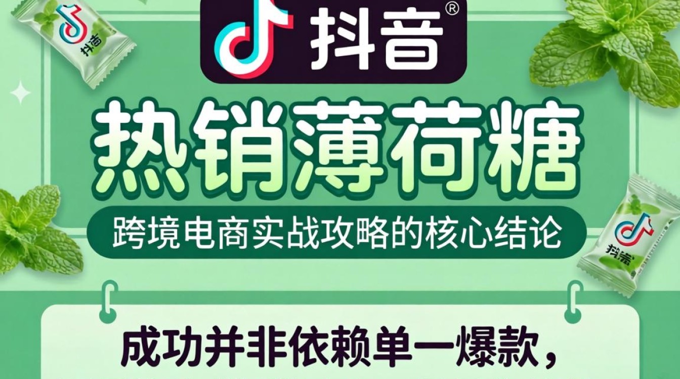TikTok 热销薄荷糖 跨境电商实战攻略