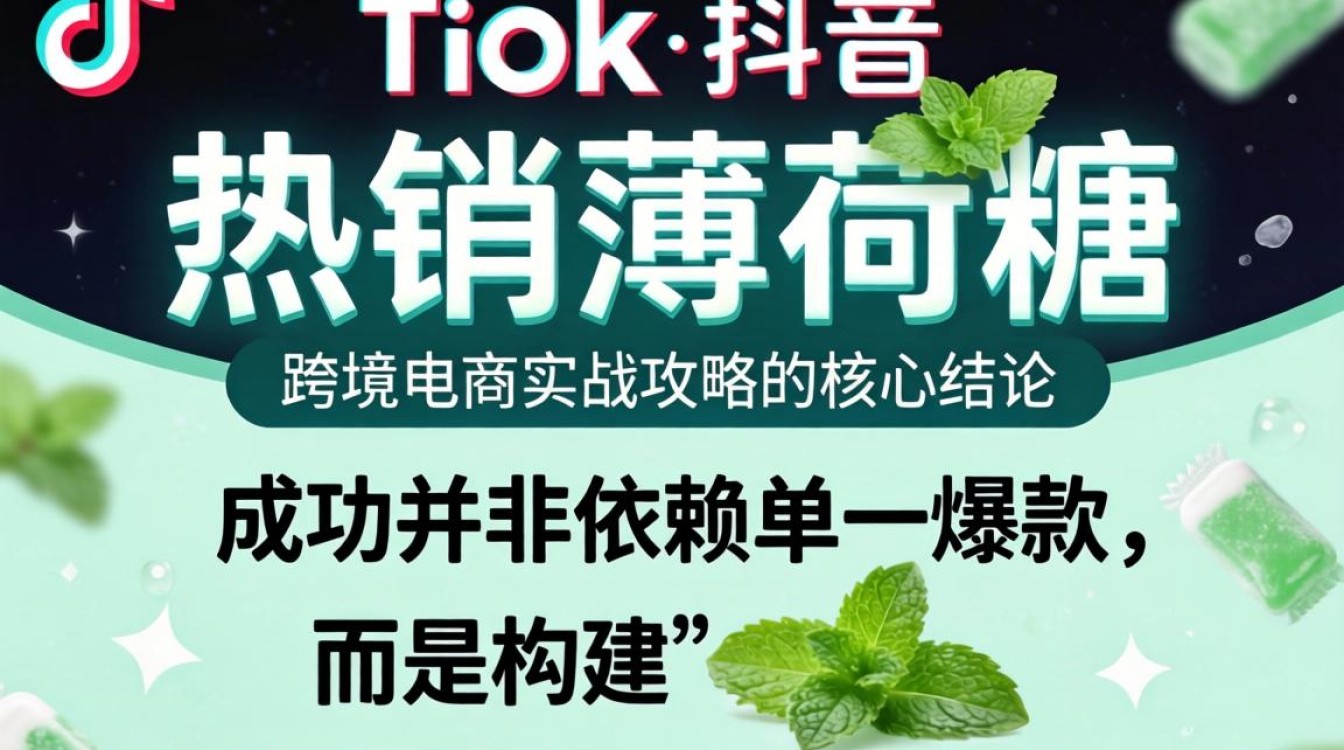 TikTok 热销薄荷糖 跨境电商实战攻略
