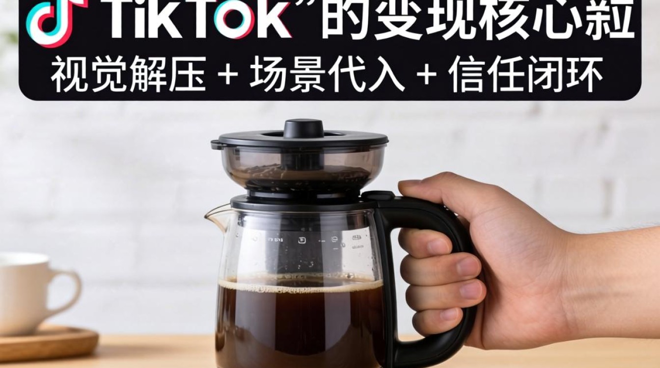 社媒营销手摇咖啡机TikTok引流变现技巧
