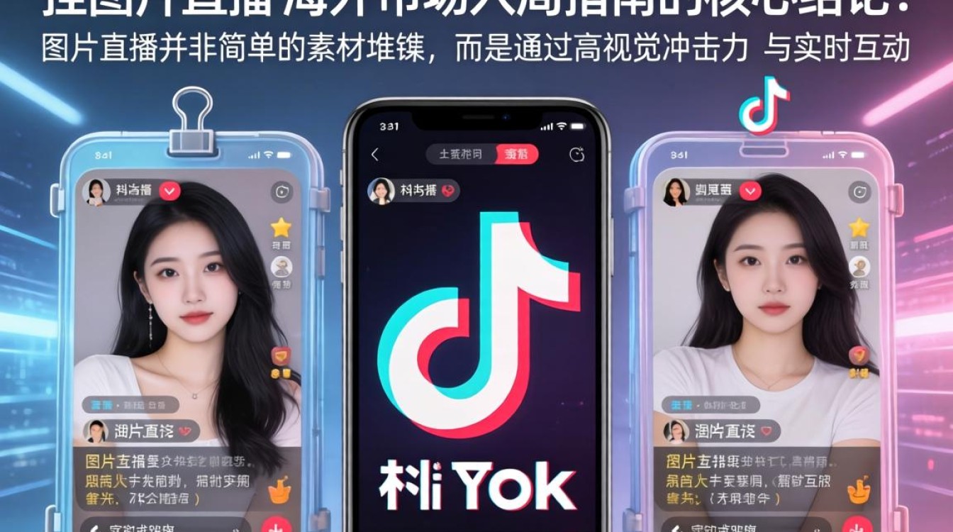TikTok 挂图片直播教程及海外营销技巧