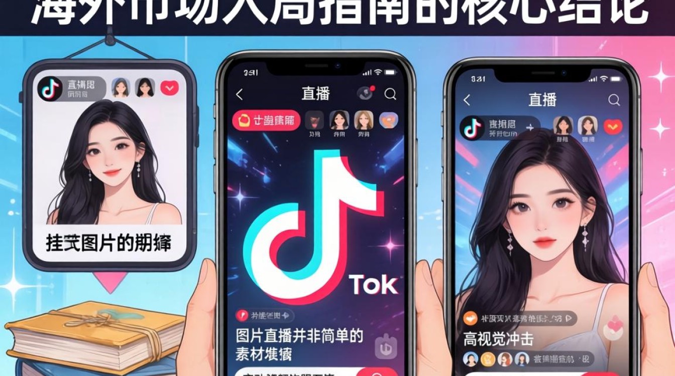 TikTok 挂图片直播教程及海外营销技巧