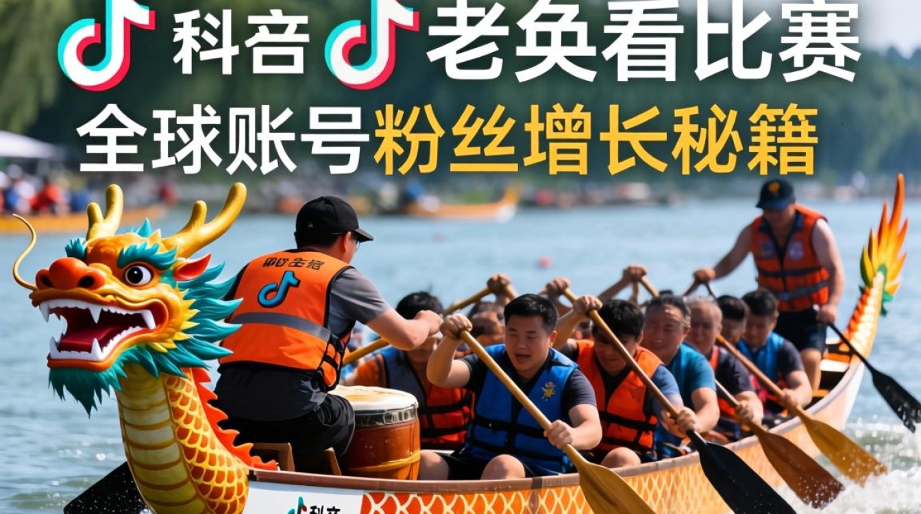 TikTok 老外看龙舟比赛