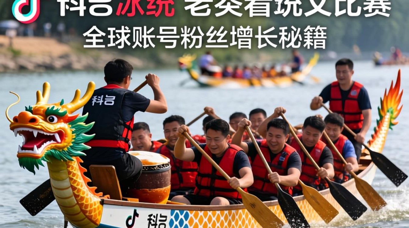 TikTok 老外看龙舟比赛