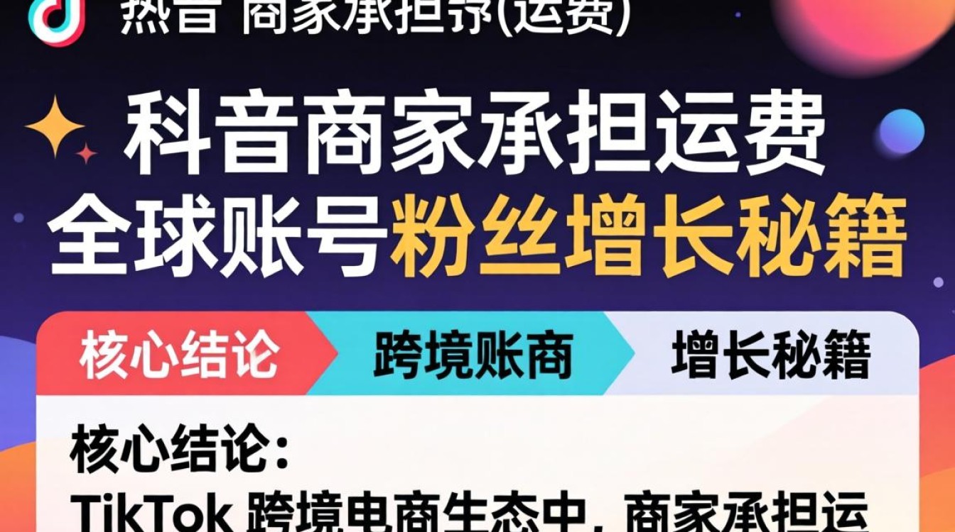 TikTok 商家承担的运费是多少
