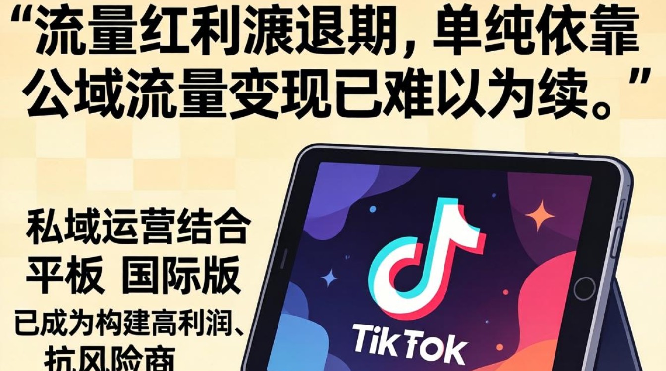 平板TikTok国际版怎么打造稳定变现