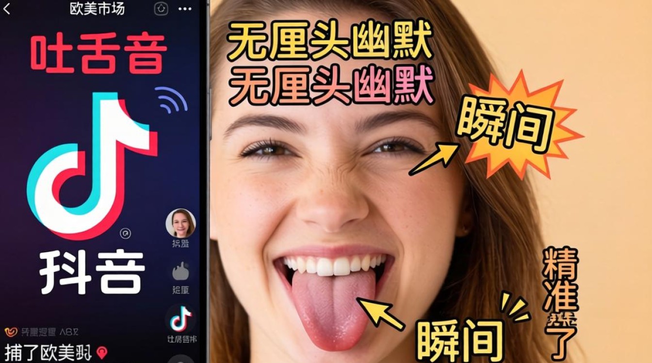 TikTok 欧美吐舌头内容创作技巧