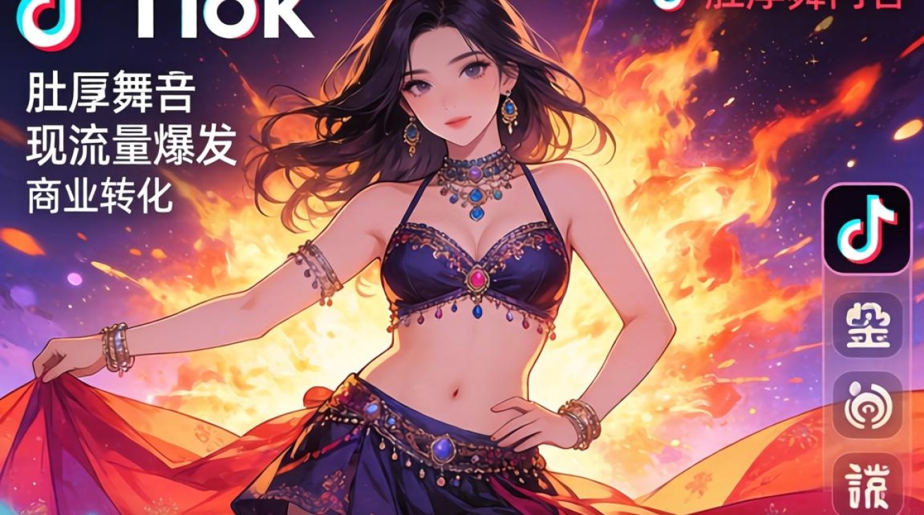 TikTok 肚皮舞牛内容创作技巧