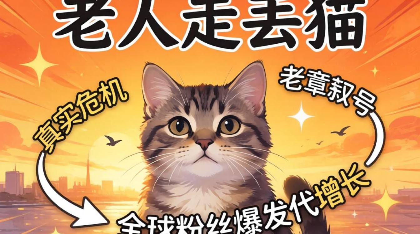 TikTok 老人走丢猫