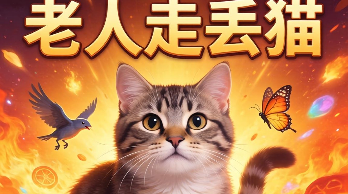 TikTok 老人走丢猫