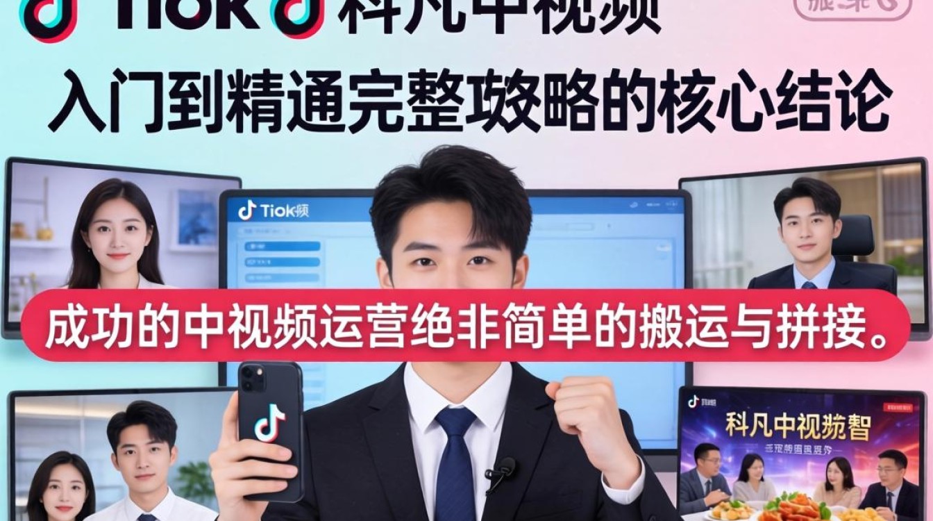 TikTok 一凡中视频从入门到精通完整攻略