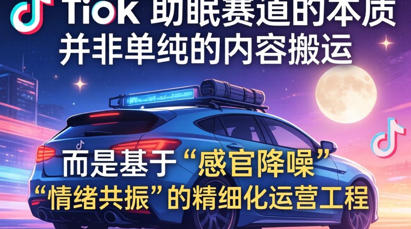 资深运营汤姆用 TikTok 助眠经验分享