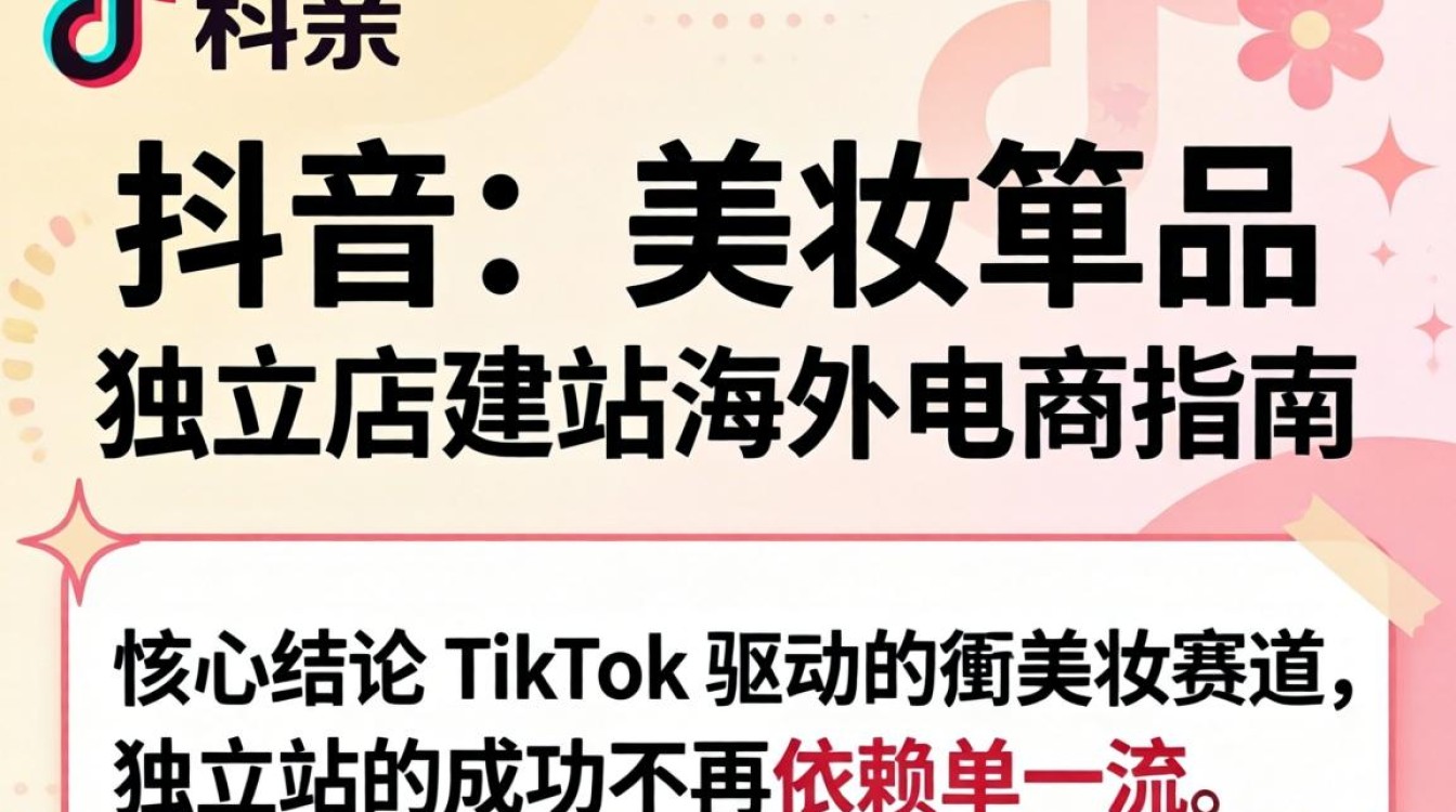 TikTok 美妆单品独立站建站指南