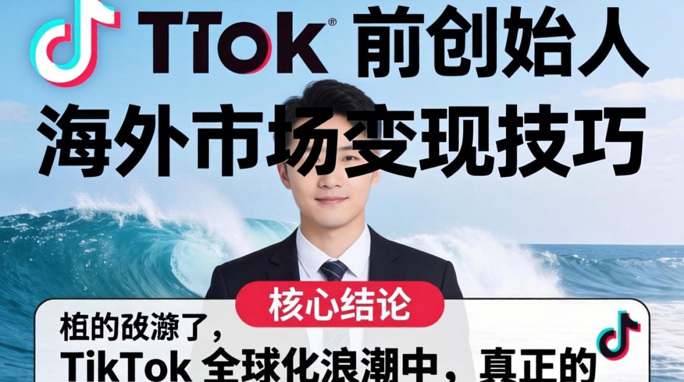 TikTok 前创始人 海外市场变现技巧