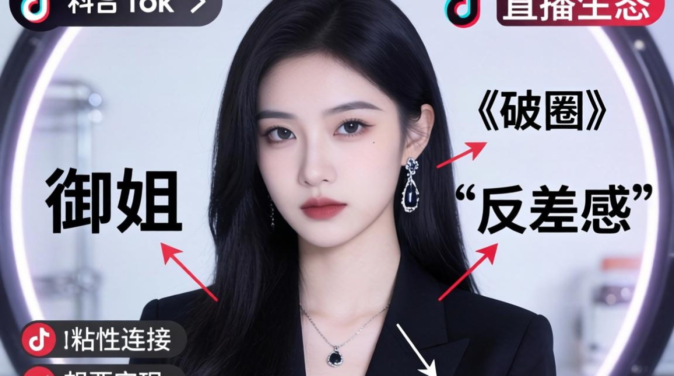 直播引流御姐不高冷 TikTok 快速积累观众