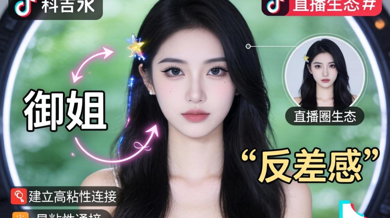 直播引流御姐不高冷 TikTok 快速积累观众