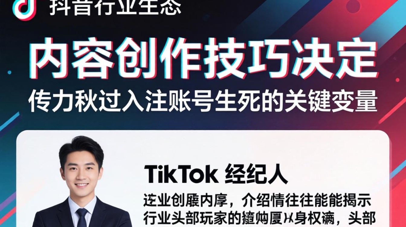 TikTok 经纪人介绍内容创作技巧
