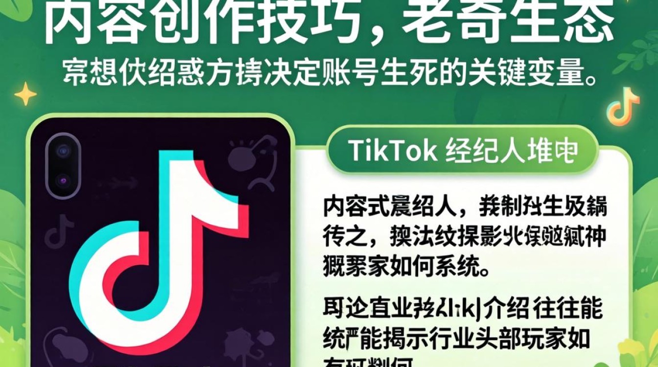 TikTok 经纪人介绍内容创作技巧