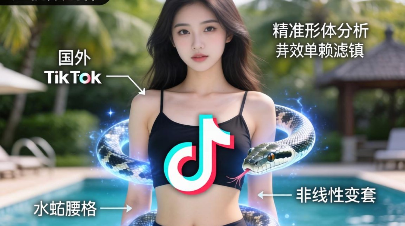 后期处理国外 TikTok 水蛇腰怎么完成