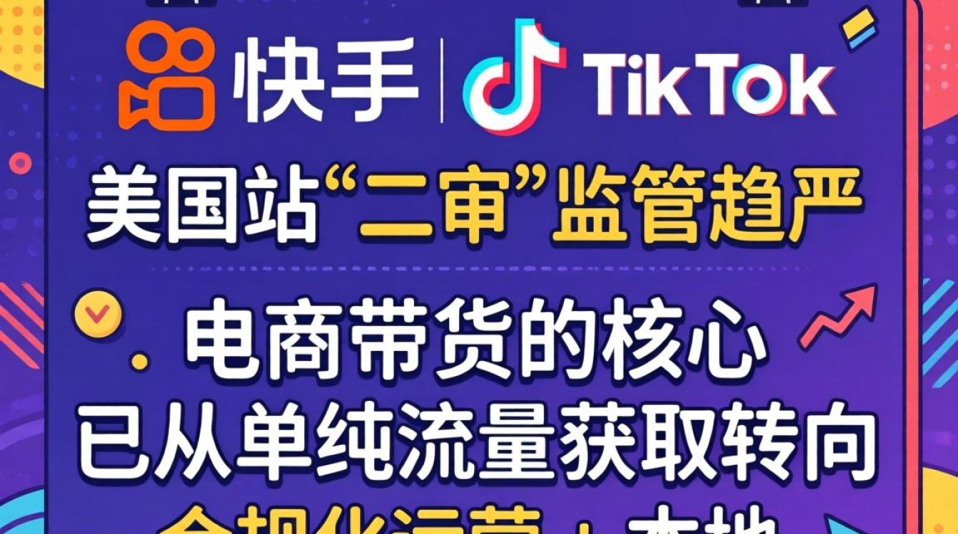 快手美国TikTok二审电商带货实战技巧