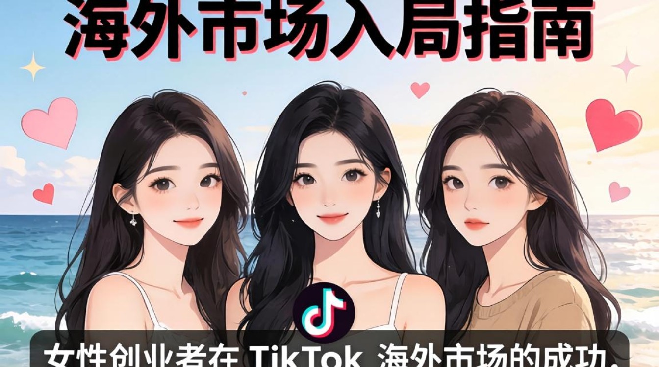 TikTok 三个女生 海外市场入局指南