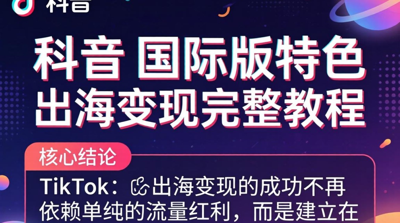 TikTok 国际版特色 出海变现完整教程