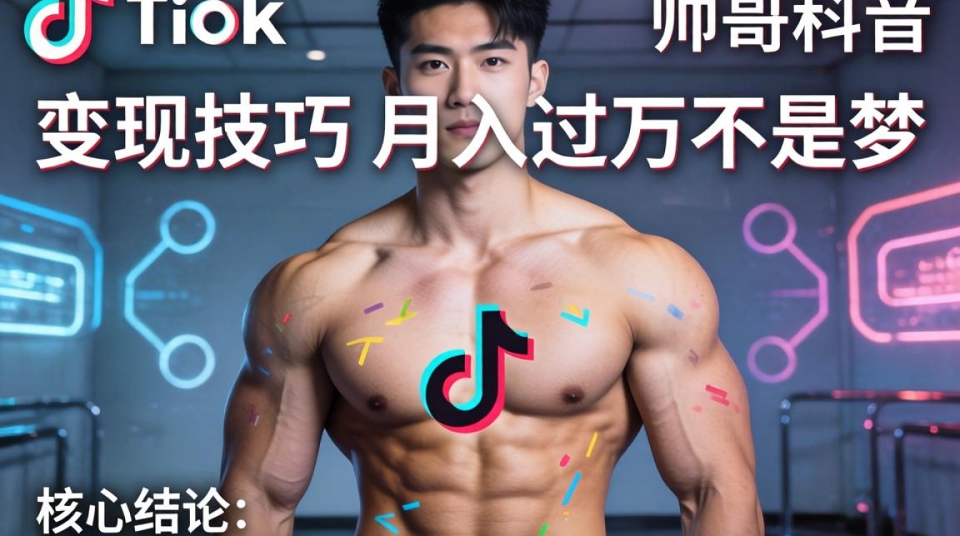 TikTok 帅哥肌肉男如何变现