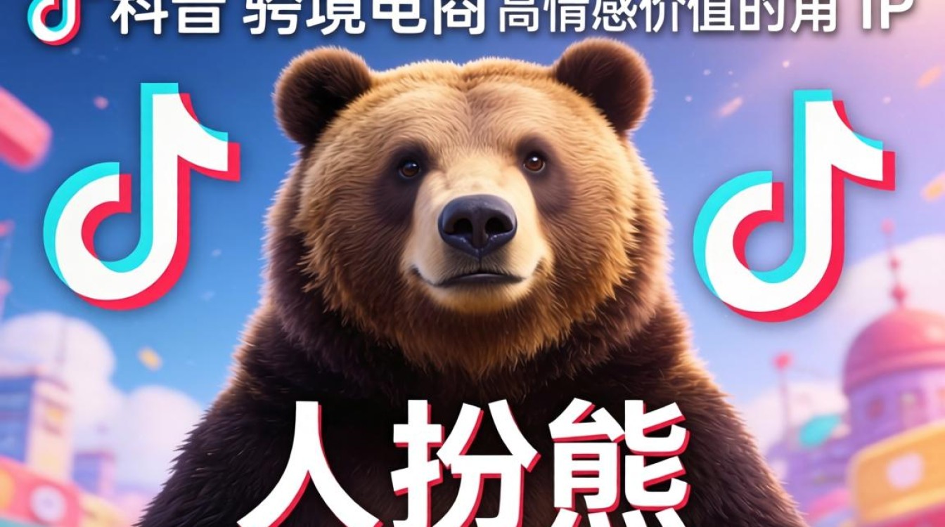 TikTok 人扮的熊 跨境电商实战攻略