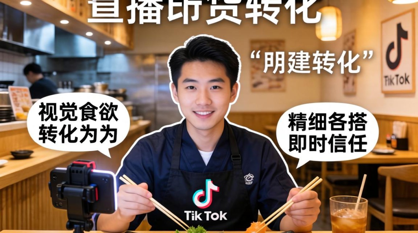 日料店 TikTok 如何直播带货