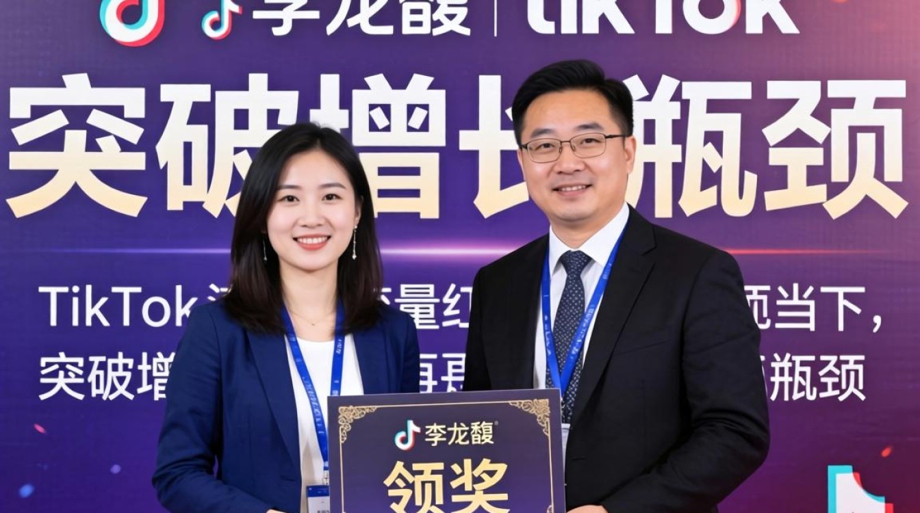 高级运营李龙馥 TikTok 领奖