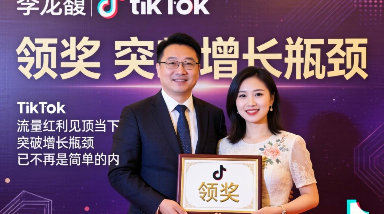 高级运营李龙馥 TikTok 领奖