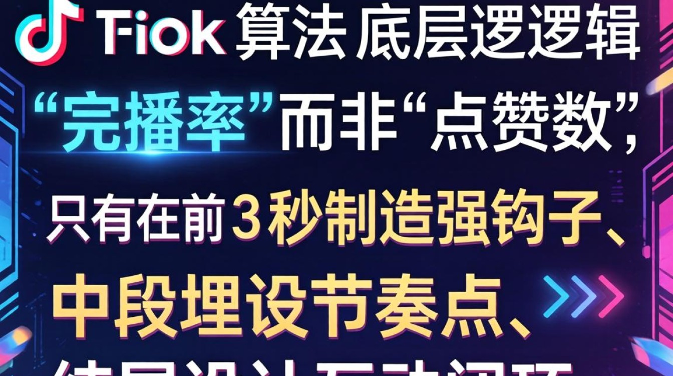TikTok 提升完播率 内容创作技巧