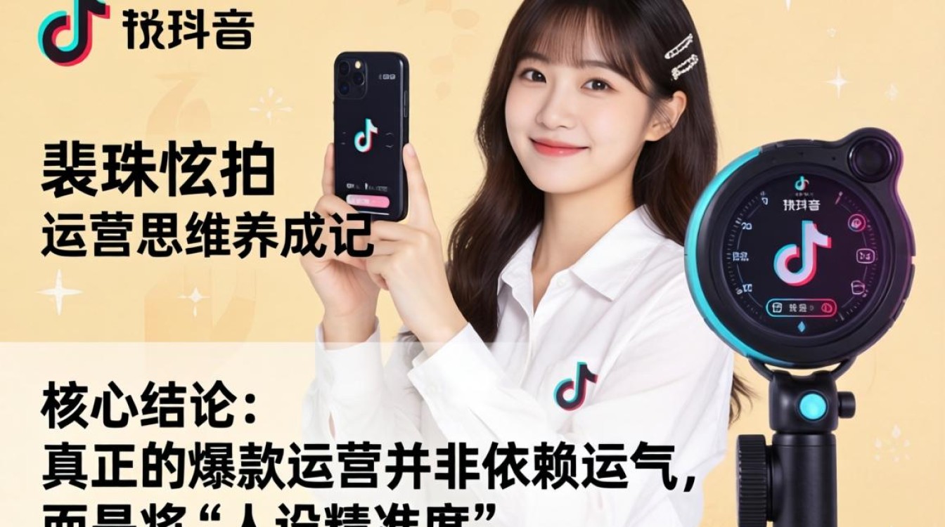 抖音裴珠泫拍TikTok运营思维养成记