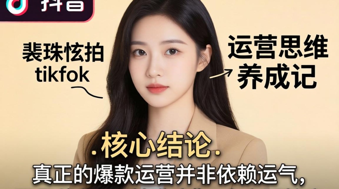 抖音裴珠泫拍TikTok运营思维养成记