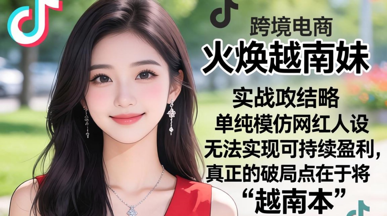 TikTok 最火越南妹 跨境电商实战攻略