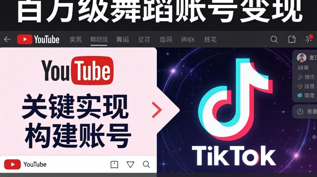 YouTube 1m 舞蹈 TikTok 变现方式全方位解读