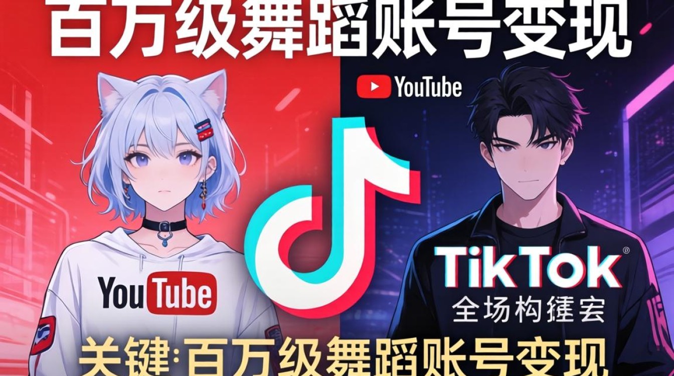 YouTube 1m 舞蹈 TikTok 变现方式全方位解读