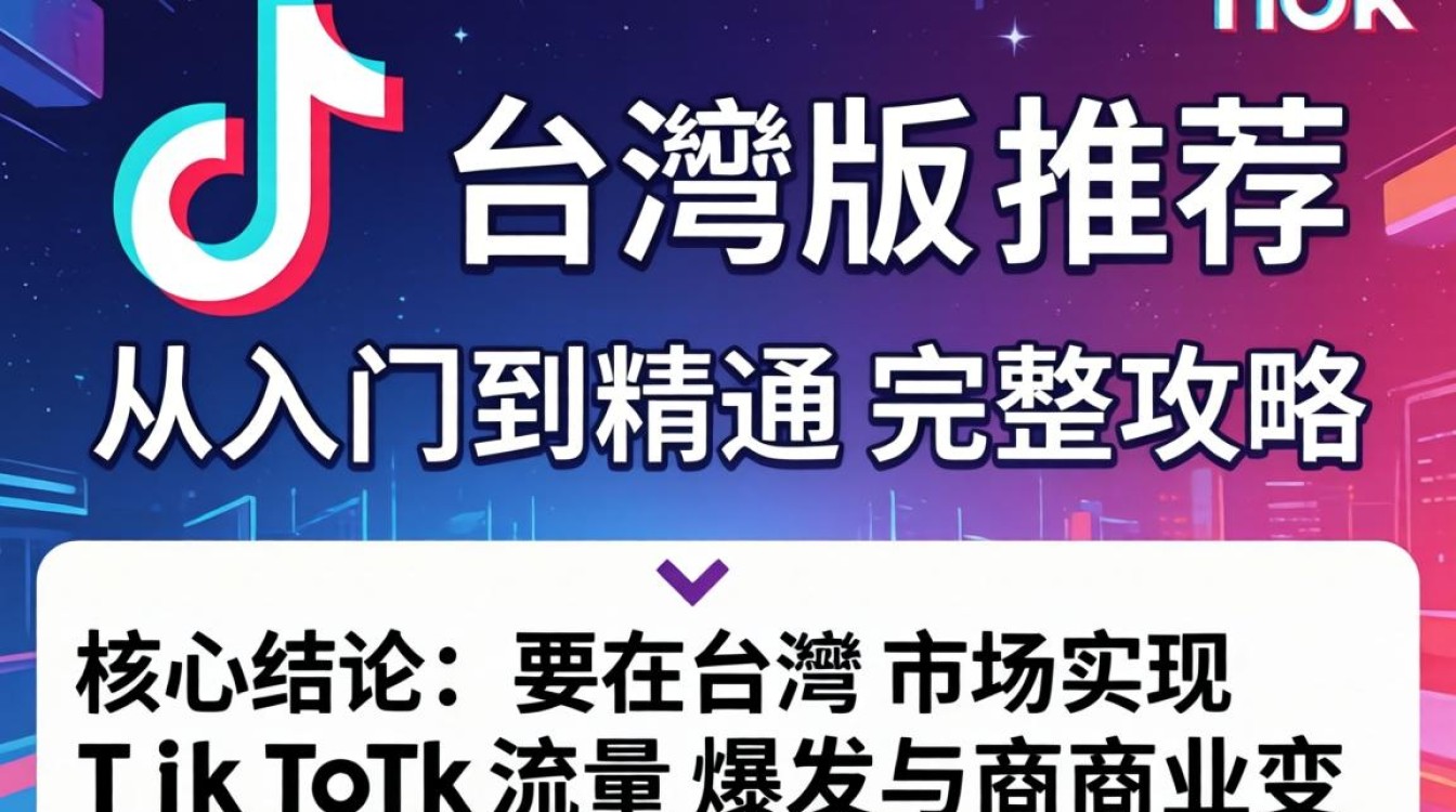 TikTok 台湾版推荐从入门到精通完整攻略