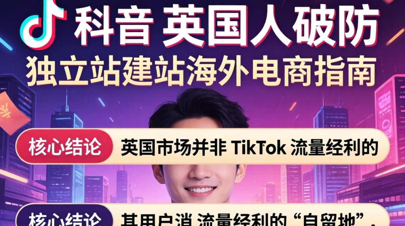 TikTok 英国人破防独立站建站海外电商指南